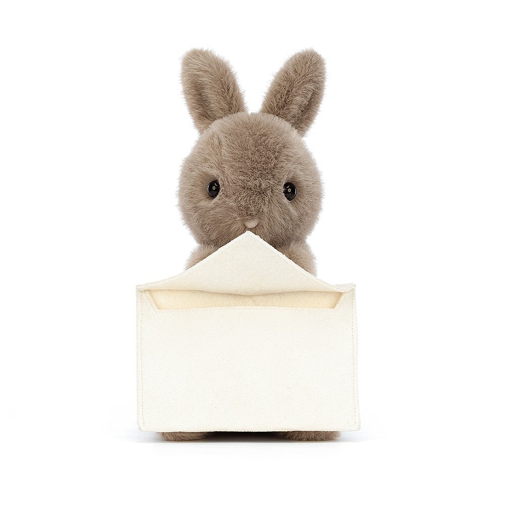 Messenger Bunny - 7"-Stuffed & Plush-Jellycat-Yellow Springs Toy Company