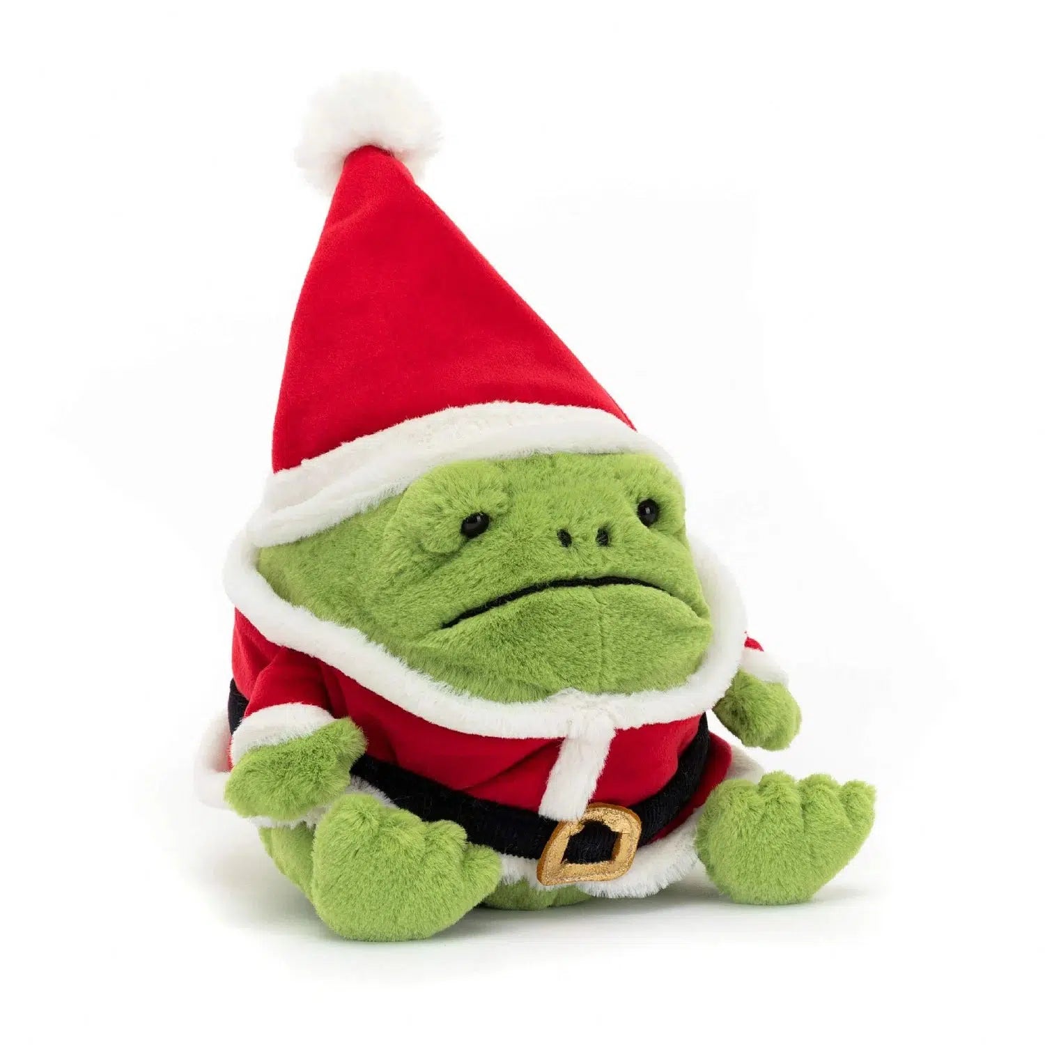 Santa Ricky Rain Frog - 6 Inch-Stuffed & Plush-Yellow Springs Toy Company