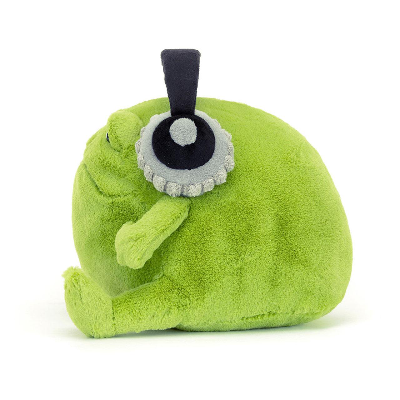 Ricky Rain Frog Headphones - 7 Inch-Stuffed & Plush-Jellycat-Yellow Springs Toy Company