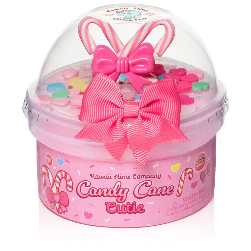 Candy Cane Cutie Butter Slime-Novelty-Yellow Springs Toy Company