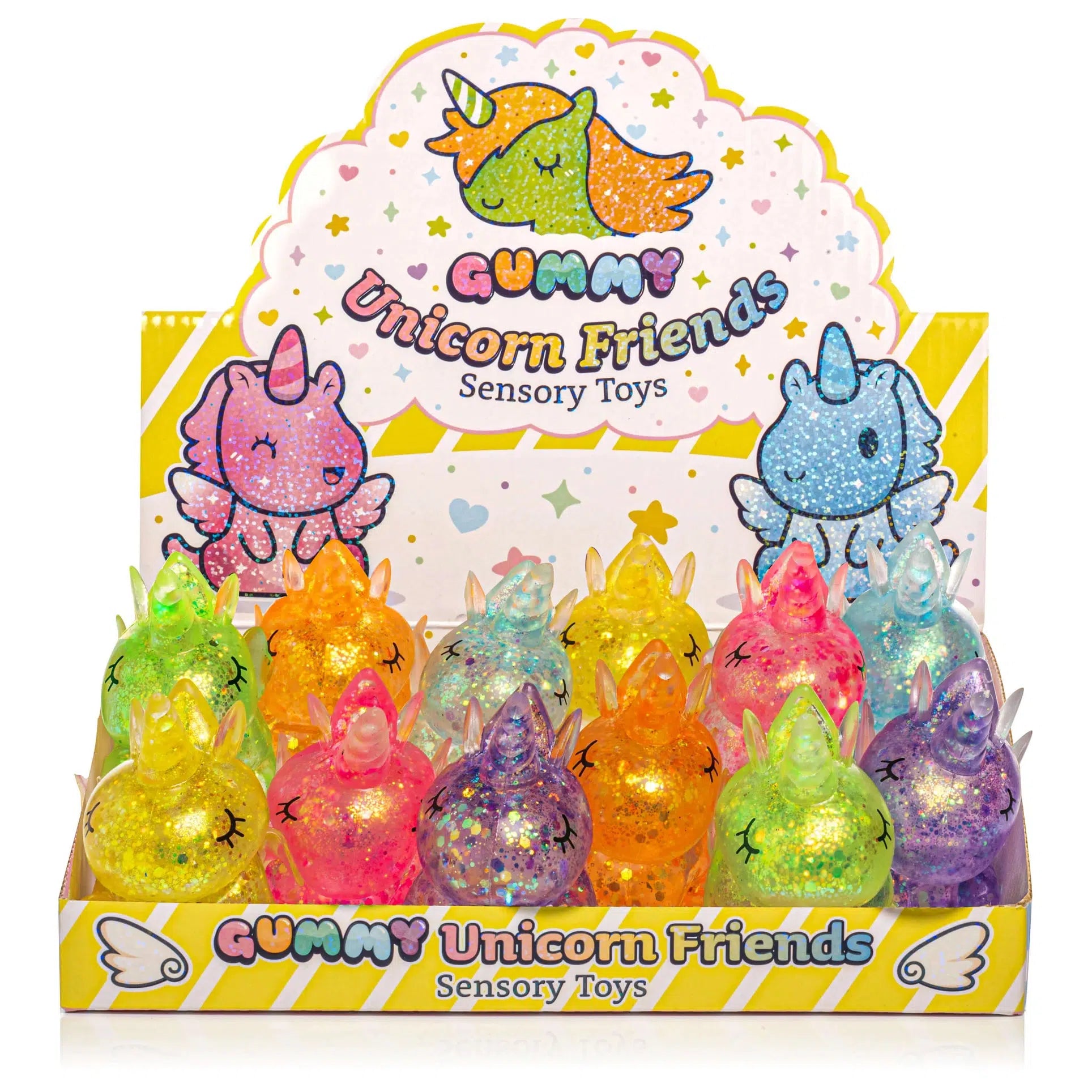 Gummy Unicorn Friends Sensory Squishy Toy-Kawaii Slime Company-Yellow Springs Toy Company