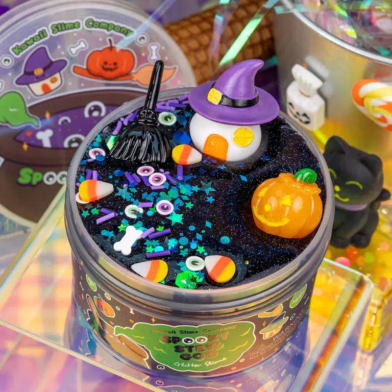 Spooky Stew Goo Glitter Slime-Novelty-Kawaii Slime Company-Yellow Springs Toy Company