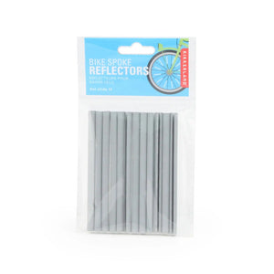 Front view of Bicycle Spoke Reflectors in their packaging.