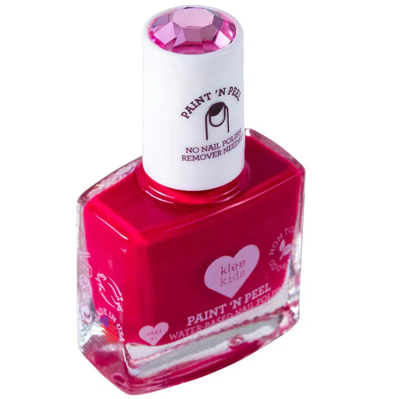 Front side view of Denver - Klee Kids Water-Based Peelable Nail Polish.