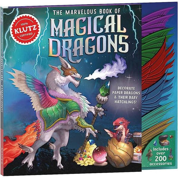 Front view of The Marvelous Book Of Magical Dragons.