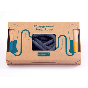 Front view of Playground Jump Rope in its box.