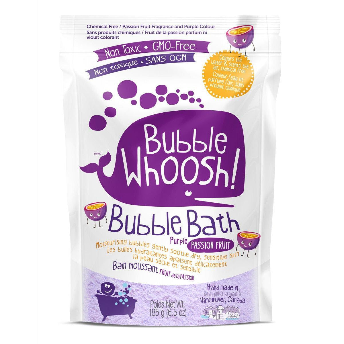 Bubble Whoosh - Purple-Bath Toys-Yellow Springs Toy Company