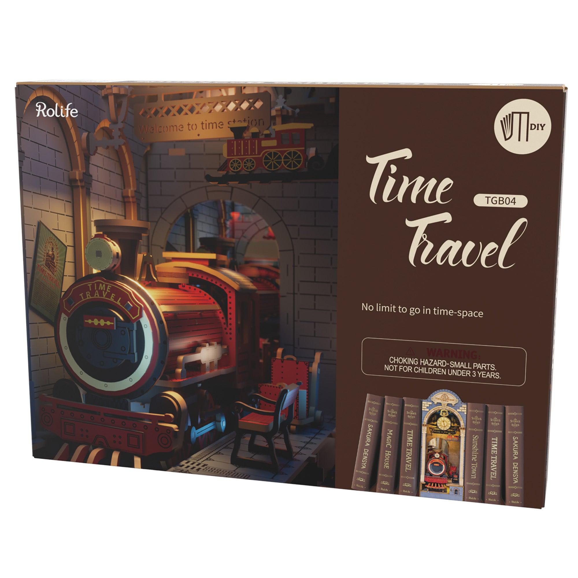 Time Travel - Rolife DIY Book Nook Kit - Yellow Springs Toy Company