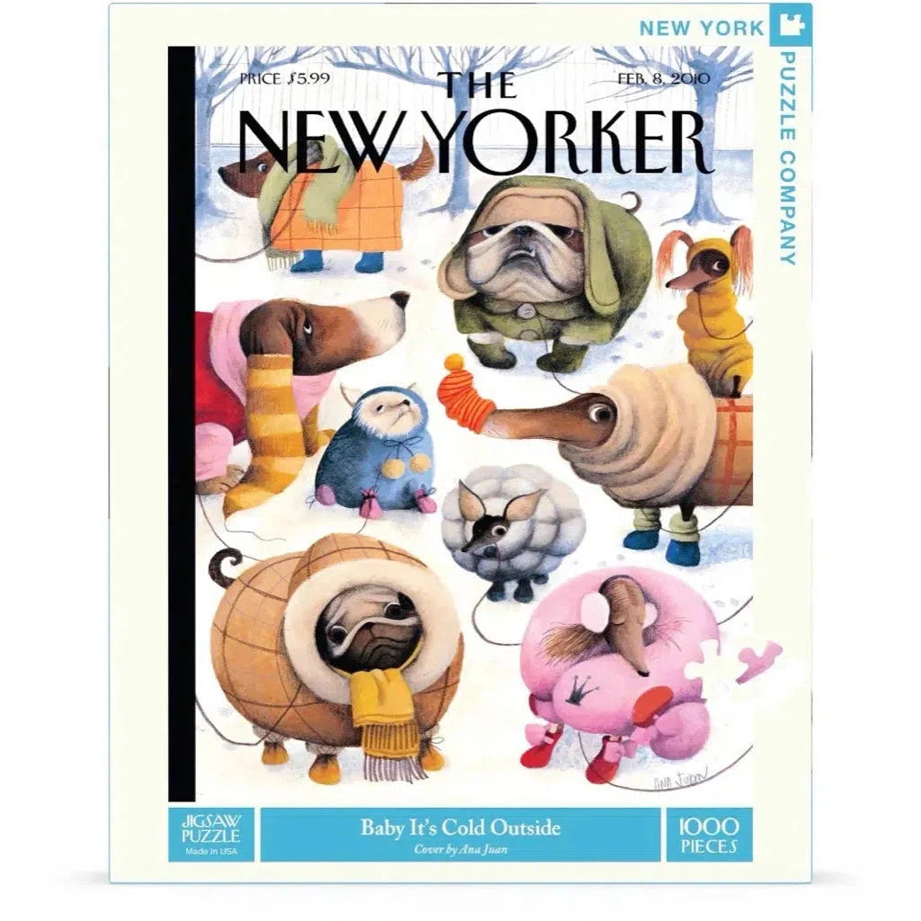 Baby It's Cold Outside | Juan - 1000 Pieces-Puzzles-New York Puzzle Company-Yellow Springs Toy Company