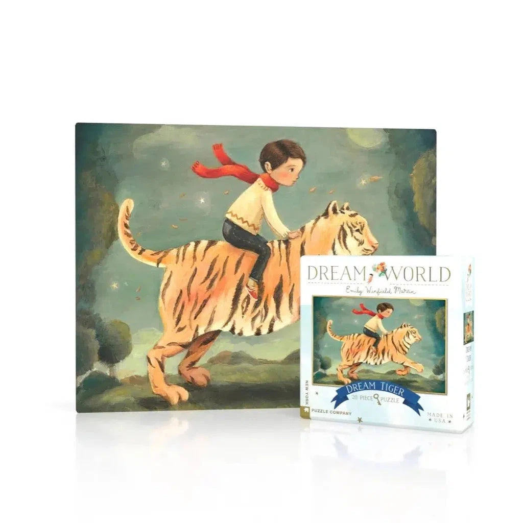 DreamTiger Mini | Martin - 20 Piece Mini Puzzle-Puzzles-New York Puzzle Company-Yellow Springs Toy Company