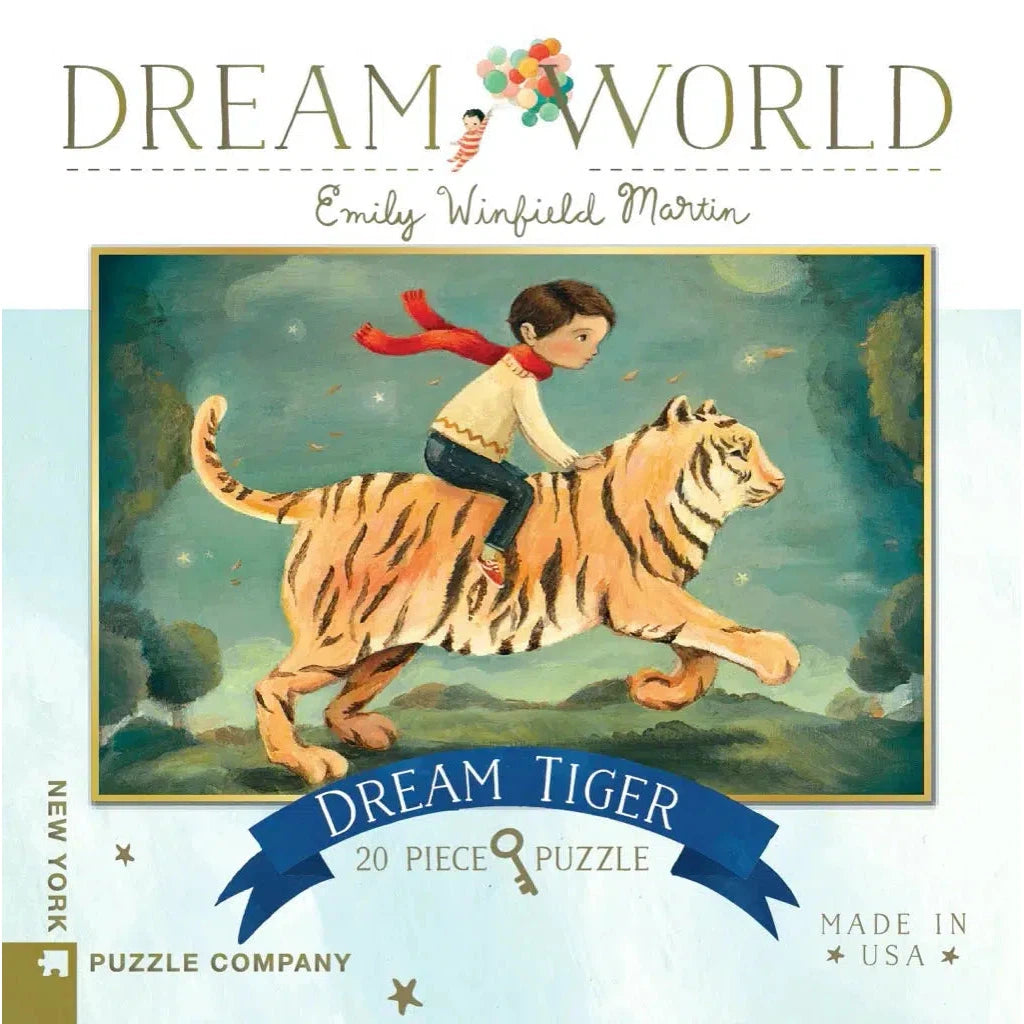 DreamTiger Mini | Martin - 20 Piece Mini Puzzle-Puzzles-New York Puzzle Company-Yellow Springs Toy Company