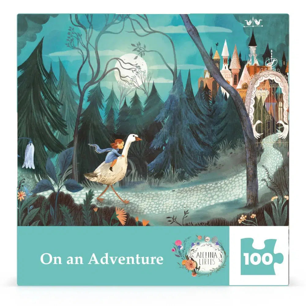 On An Adventure | Sirius - 100 Piece Mini Puzzle-Puzzles-New York Puzzle Company-Yellow Springs Toy Company