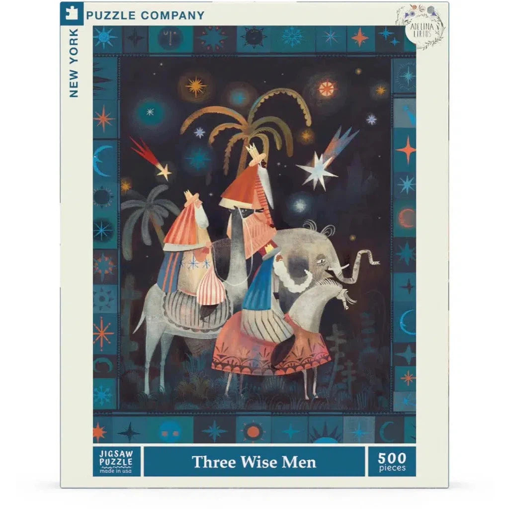 Three Wise Men - 500 Pieces-Puzzles-New York Puzzle Company-Yellow Springs Toy Company