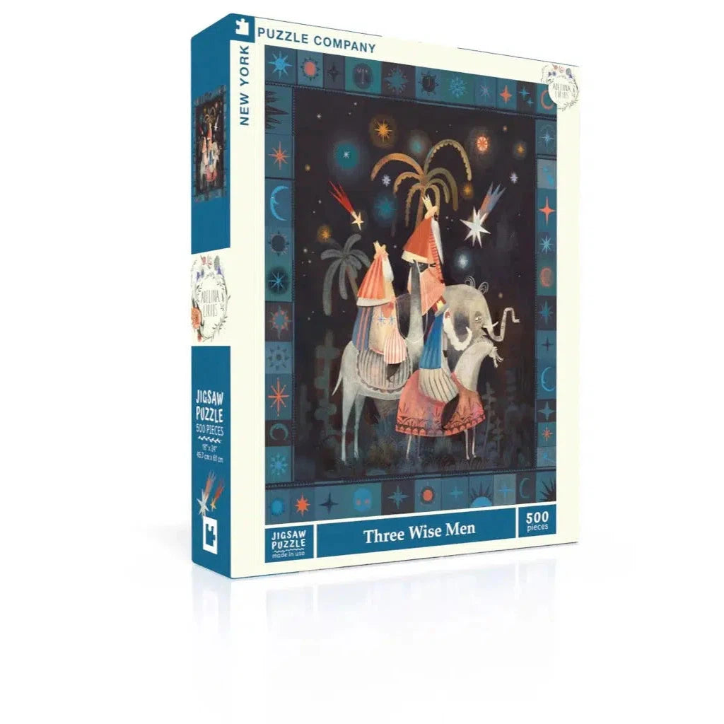 Three Wise Men - 500 Pieces-Puzzles-New York Puzzle Company-Yellow Springs Toy Company