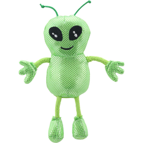 Front view of the Alien-Finger Puppet.