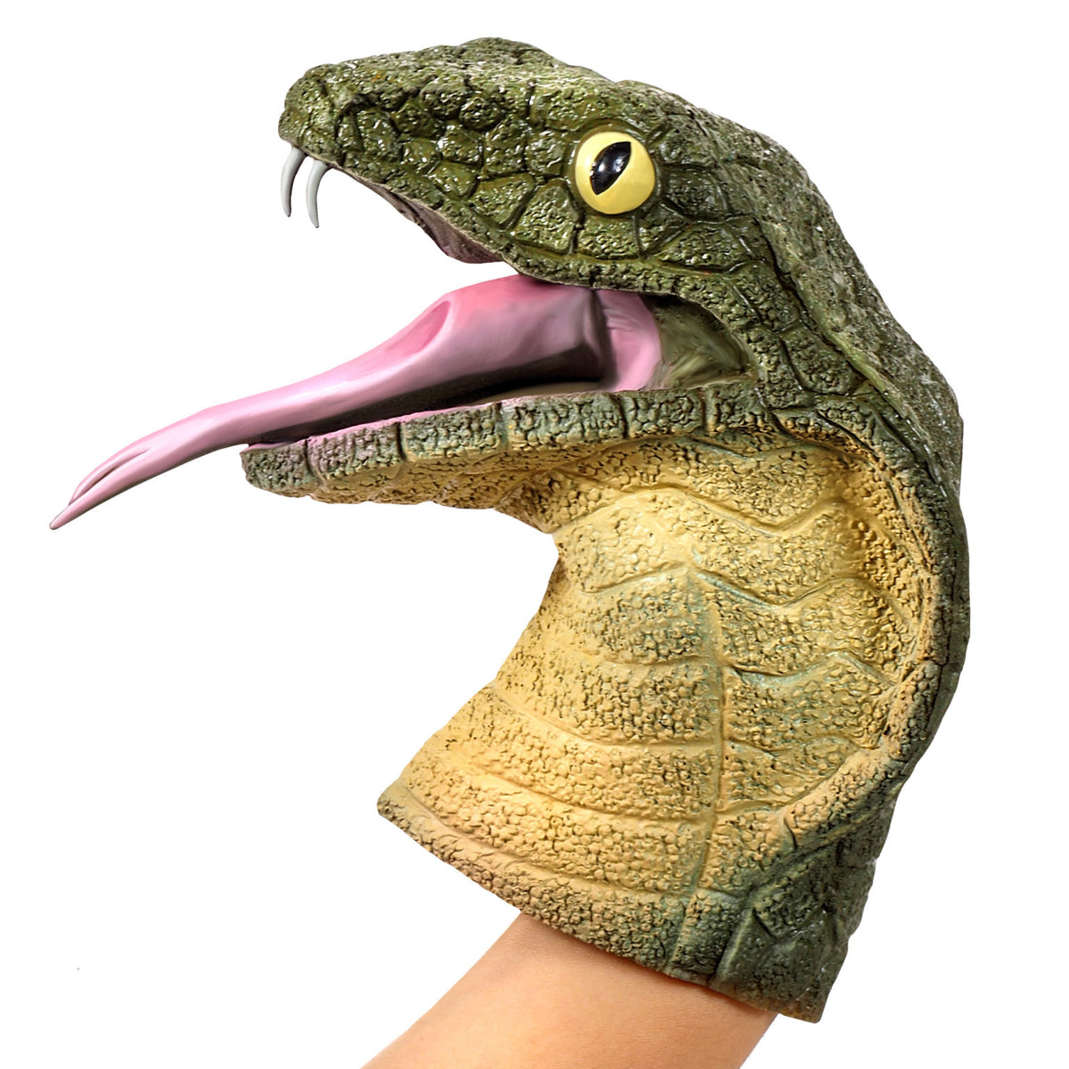 Cobra Hand Puppet-Puppets-Schylling-Yellow Springs Toy Company