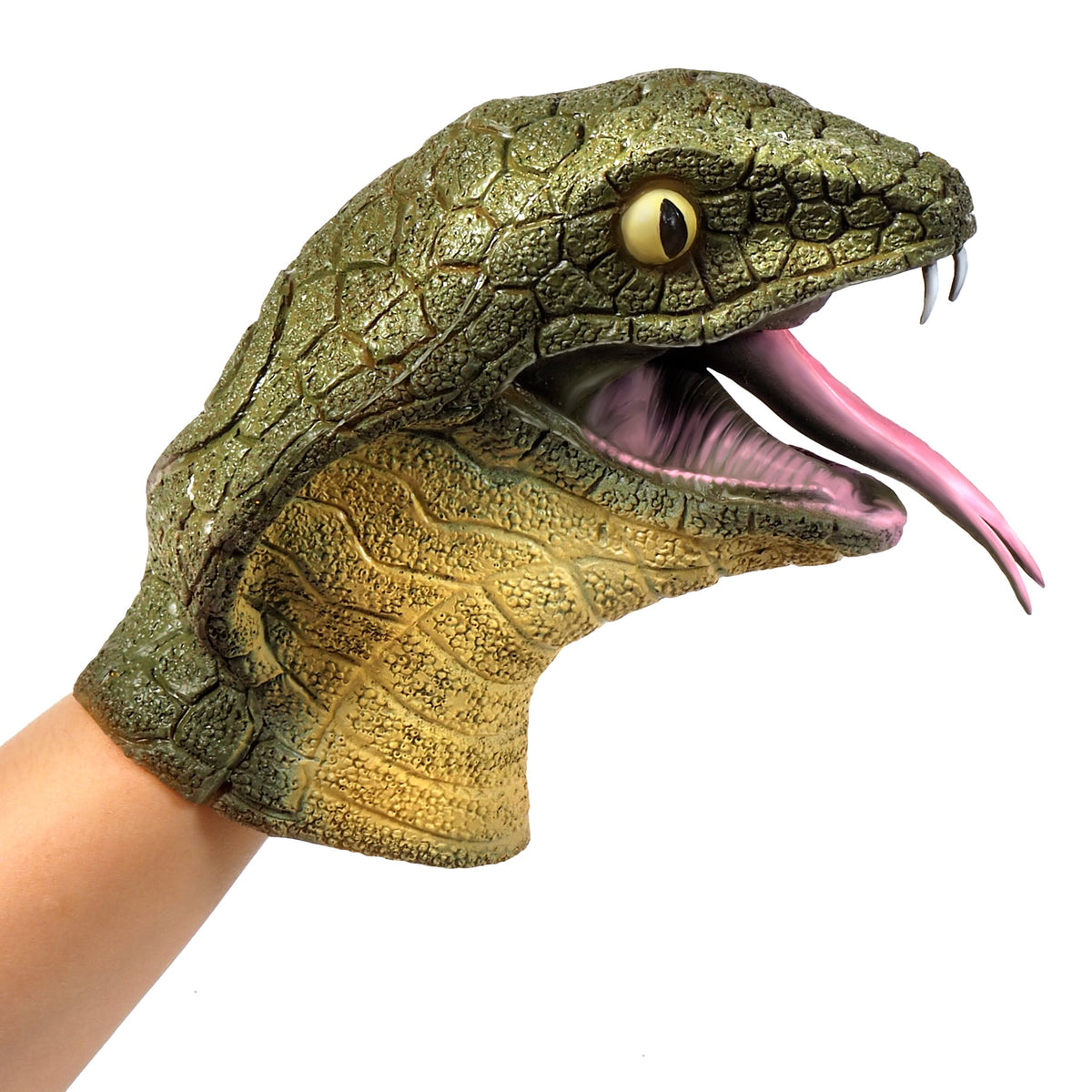 Cobra Hand Puppet-Puppets-Schylling-Yellow Springs Toy Company