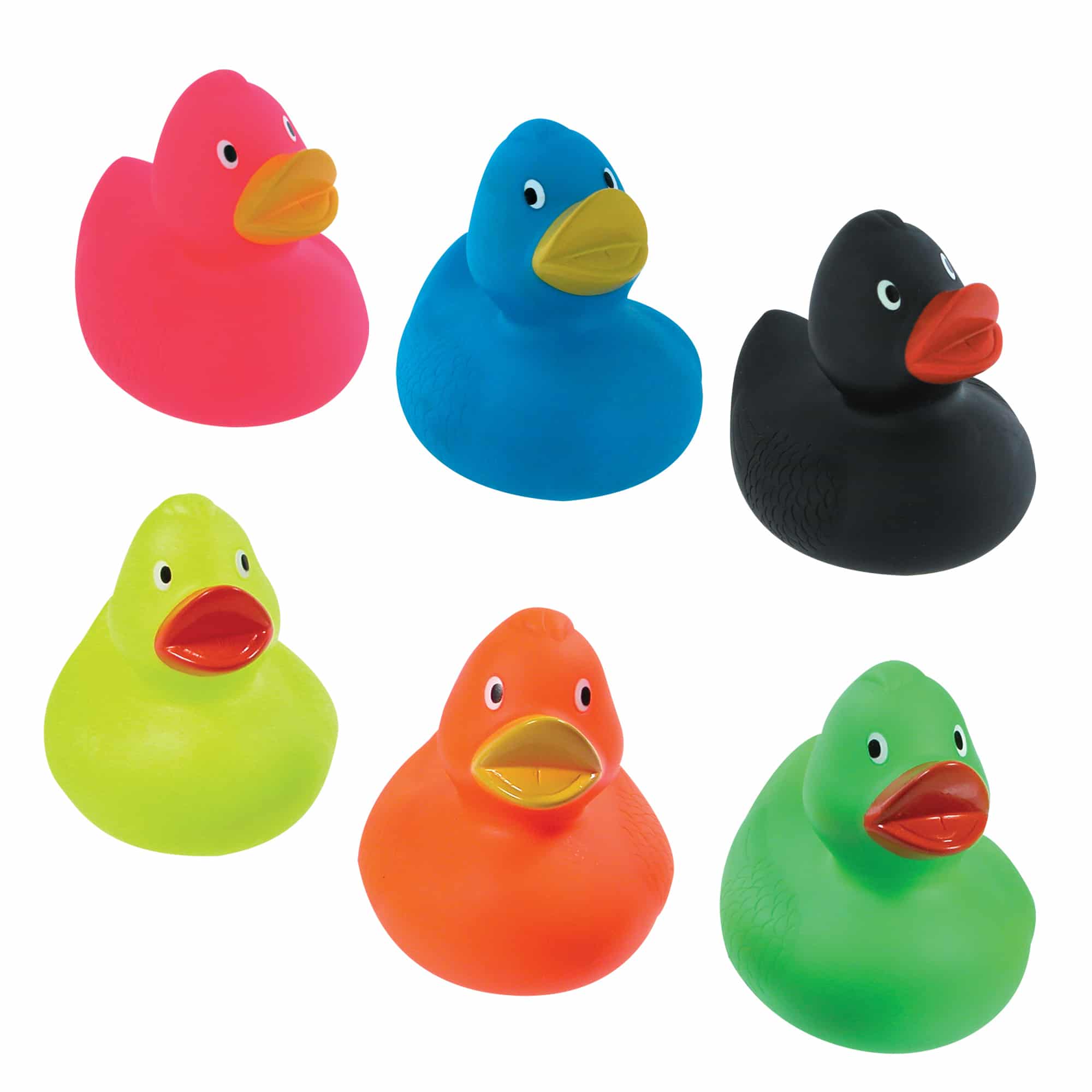 Multi Colored Duck-Bath Toys-Schylling-Yellow Springs Toy Company