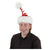 Front view of a man Cocktail Springy Santa Headband.