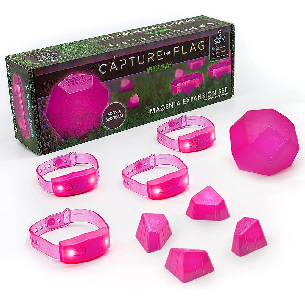 3-Way Magenta Kit - Add a Third Team For Three-Way Capture The Flag-Games-Starlux Games-Yellow Springs Toy Company
