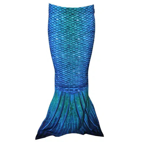 Front view of Blue Lagoon Mermaid Tail.