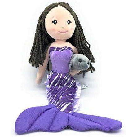 Mermaid & Manatee - 17 Inch-Stuffed & Plush-Yellow Springs Toy Company