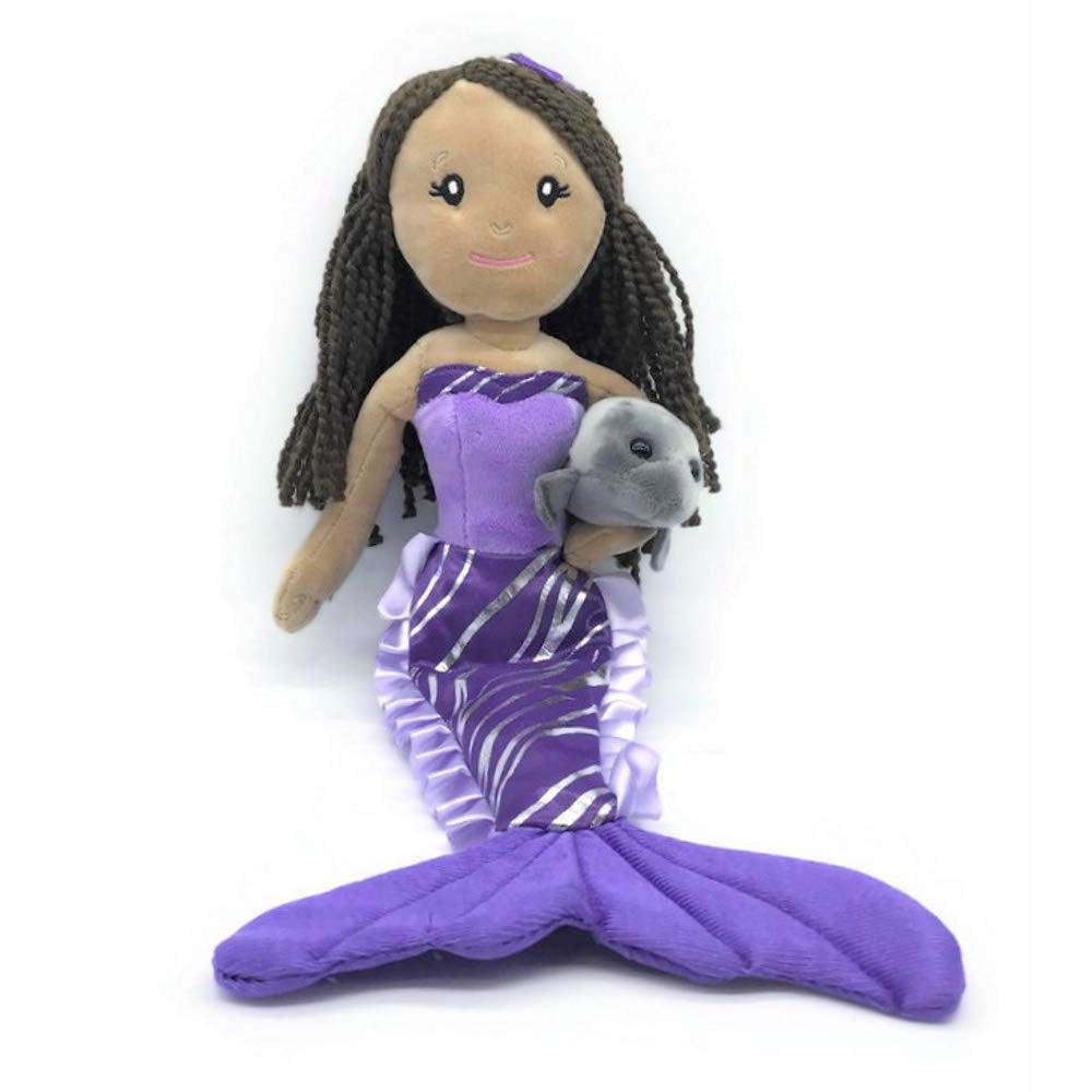 Mermaid &amp; Manatee - 17 Inch-Stuffed &amp; Plush-Yellow Springs Toy Company