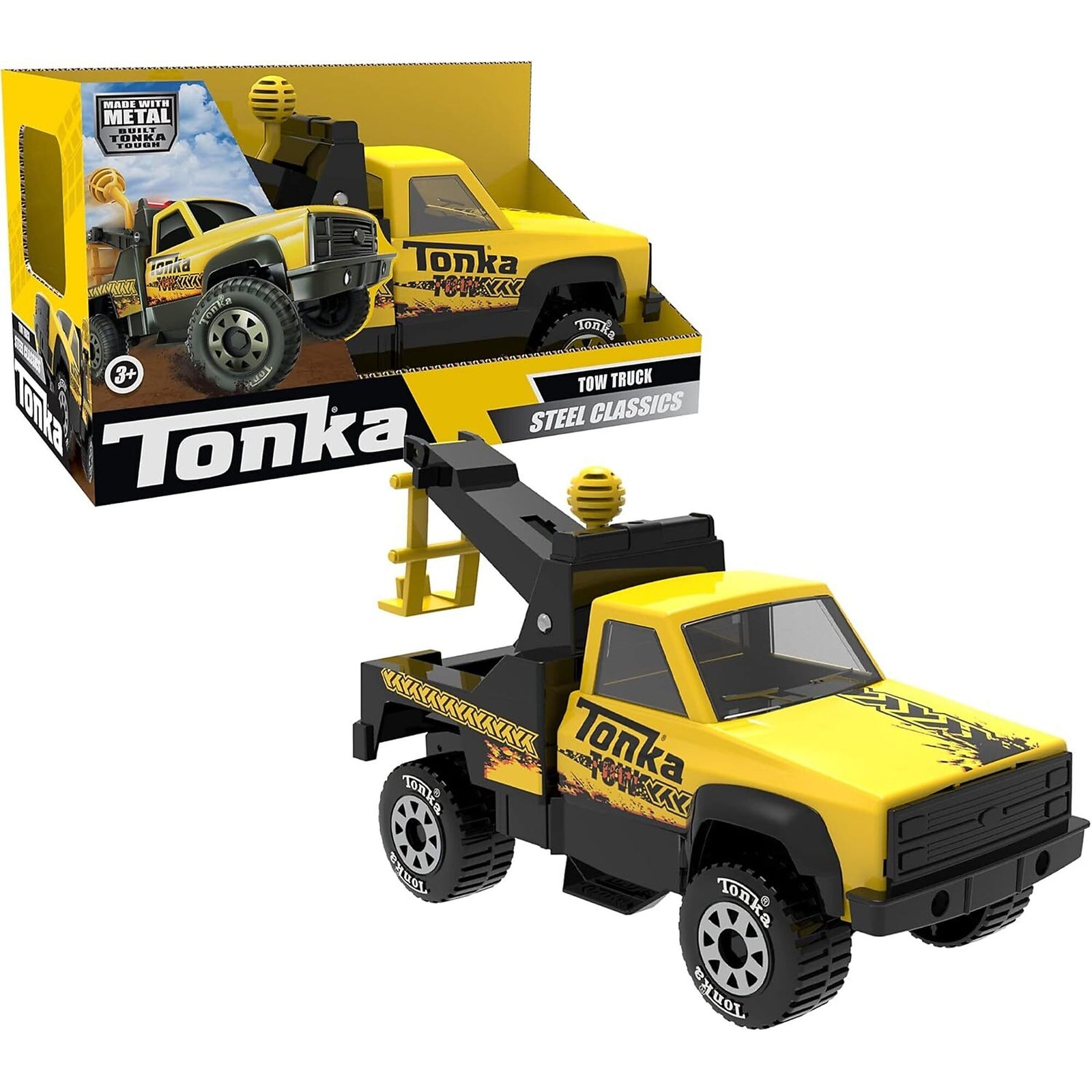 Tonka Steel Classic - Tow Truck-Vehicles & Transportation-Schylling-Yellow Springs Toy Company
