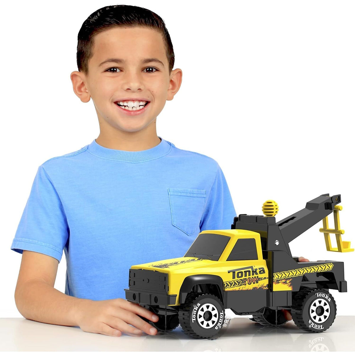 Tonka Steel Classic - Tow Truck-Vehicles & Transportation-Schylling-Yellow Springs Toy Company