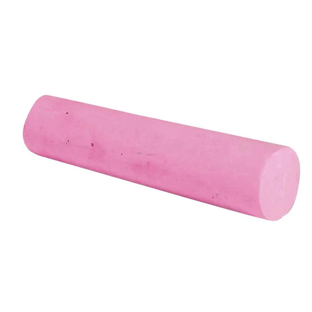 Front view of a pink piece of Jumbo Sidewalk Chalk.