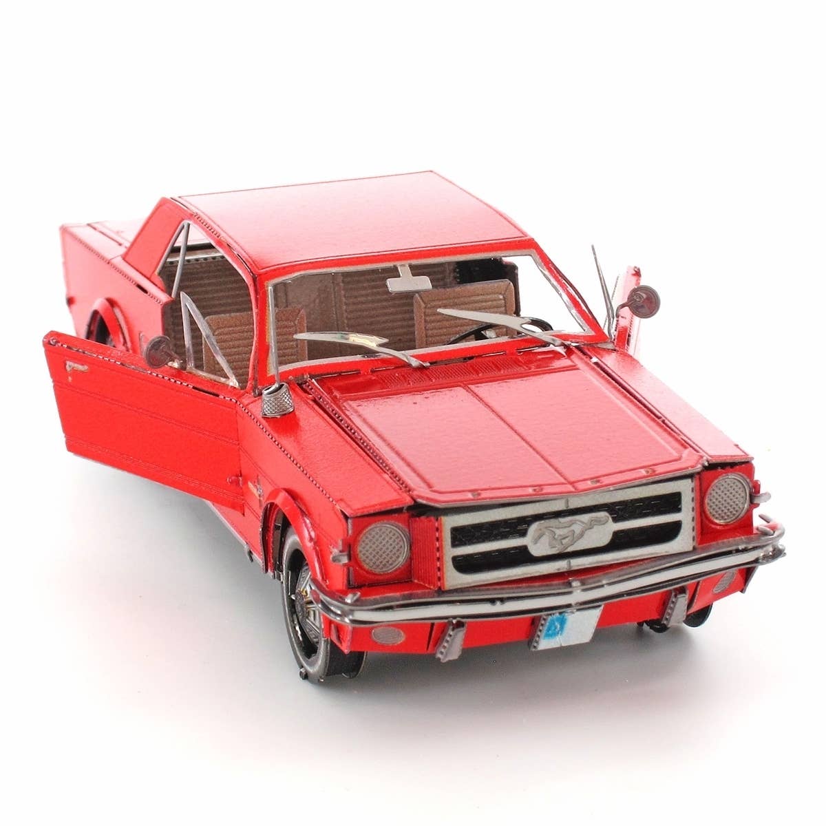 Ford 1965 Mustang Coupe 'Red Version'-Metal Earth-Yellow Springs Toy Company