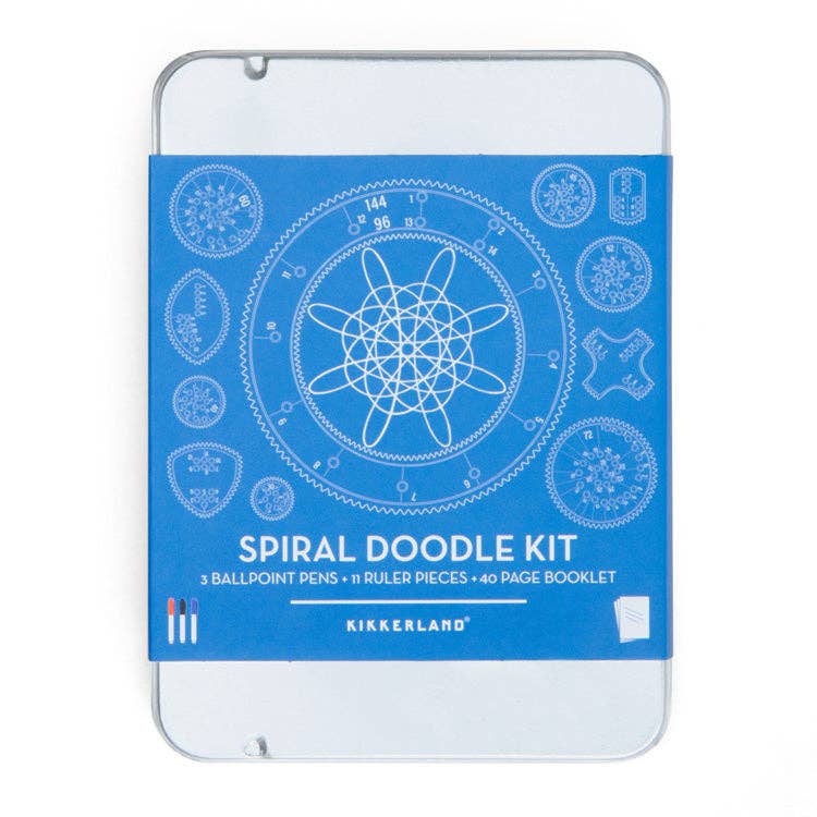 Spiral Doodle Kit-Arts & Humanities-Kikkerland-Yellow Springs Toy Company