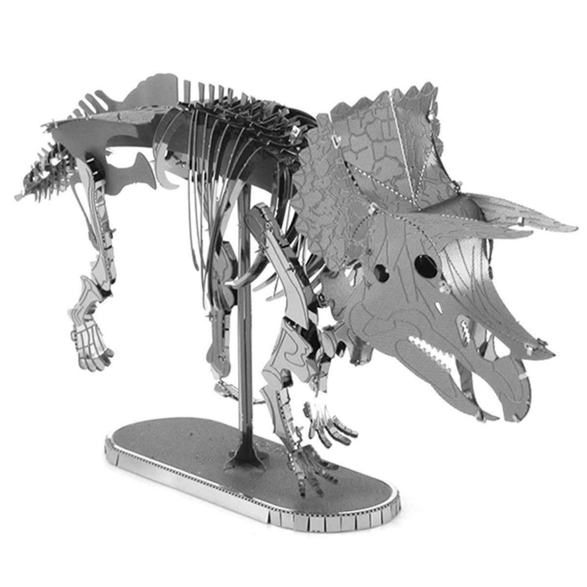Triceratops Skeleton-Metal Earth-Yellow Springs Toy Company