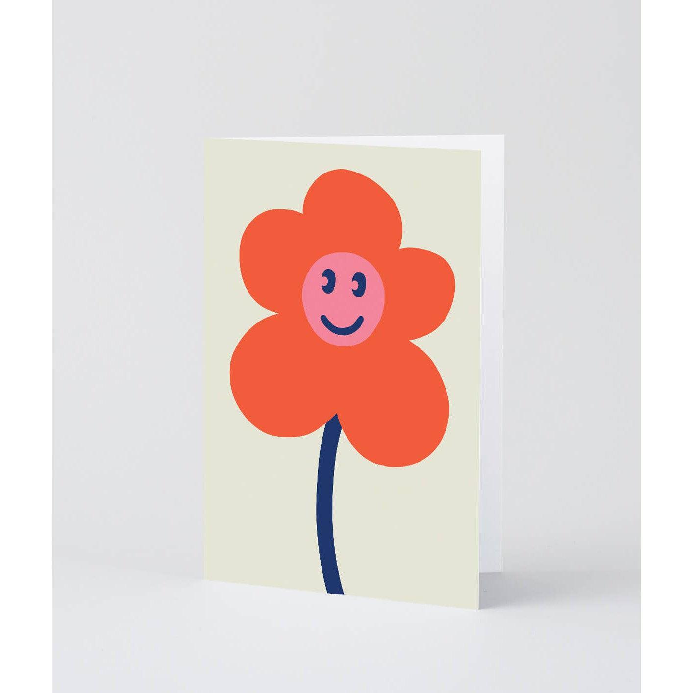 'Happy Flower' Art Card-Stationery-Wrap-Yellow Springs Toy Company