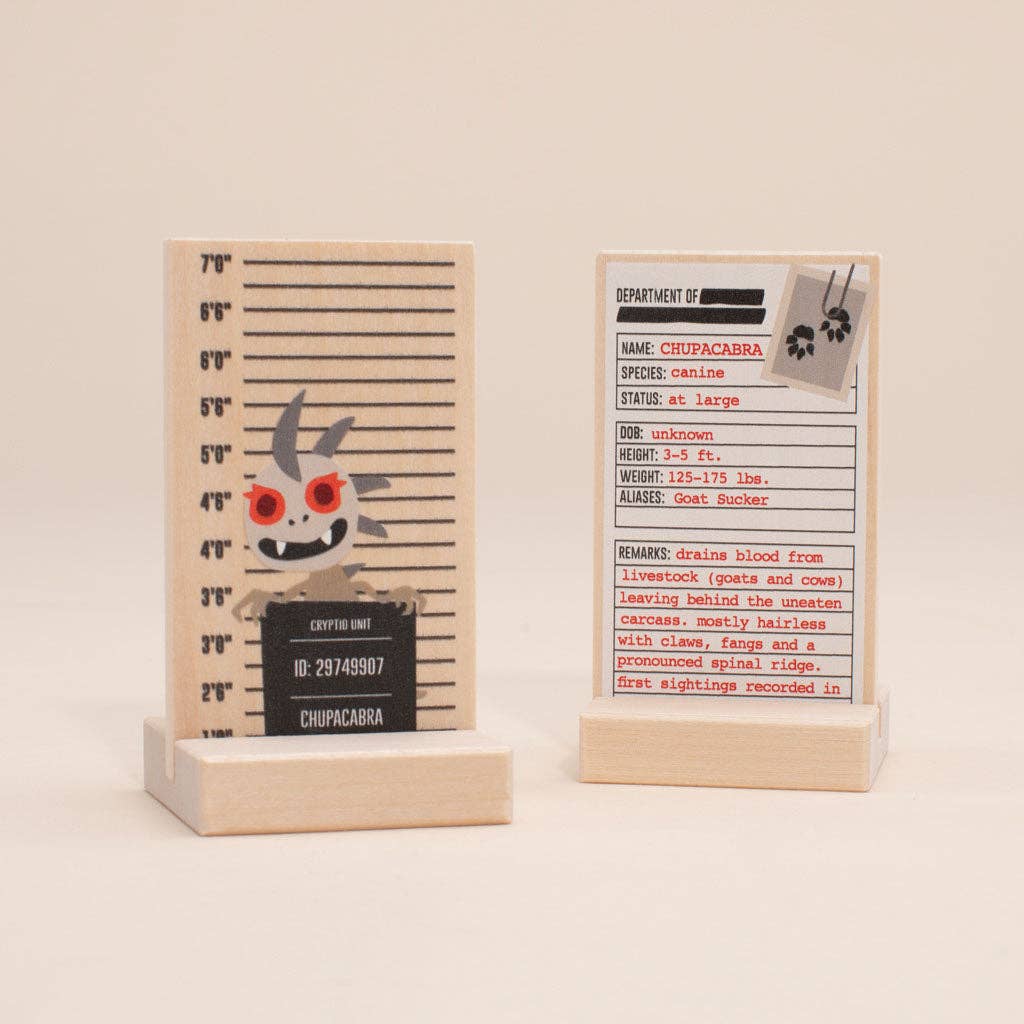 Uncle Goose Chips - Cryptid Case Files-Uncle Goose-Yellow Springs Toy Company