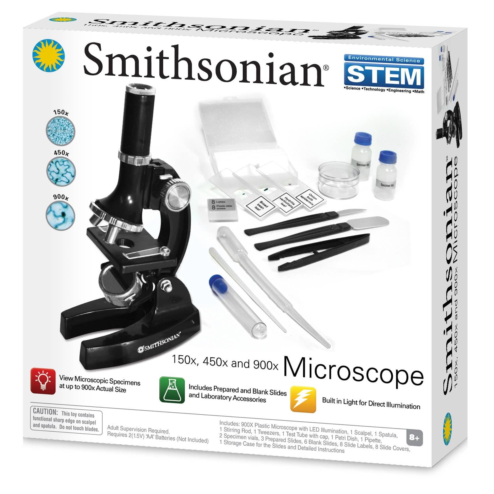 Smithsonian Microscope Kit-Toysmith-Yellow Springs Toy Company