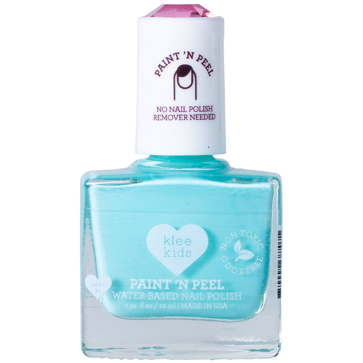 NEW!! Boston - Klee Kids Water-Based Peelable Nail Polish: Boston-Klee Naturals-Yellow Springs Toy Company