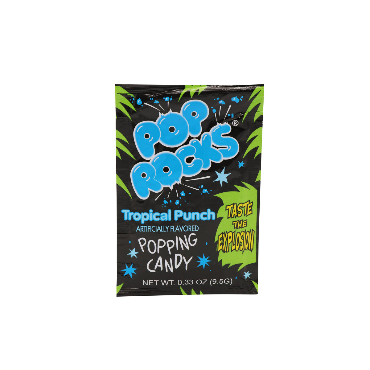 Pop Rocks, Tropical Punch, 0.33oz, 24Ct Case-Grandpa Joe's Candy Shop-Yellow Springs Toy Company
