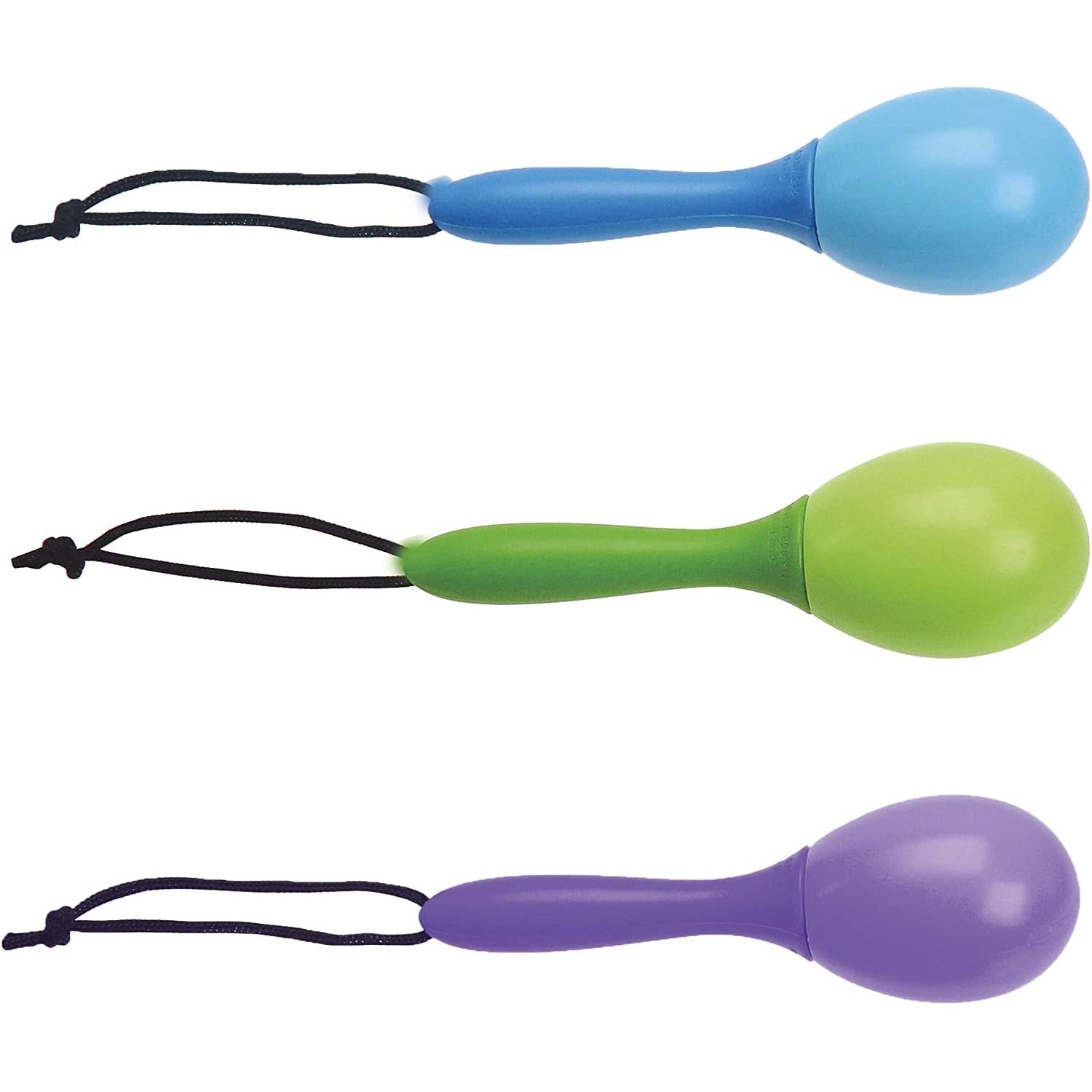 Li'l Cha Cha Maracas with Lanyard, Asst Colors Party Favors-Toysmith-Yellow Springs Toy Company