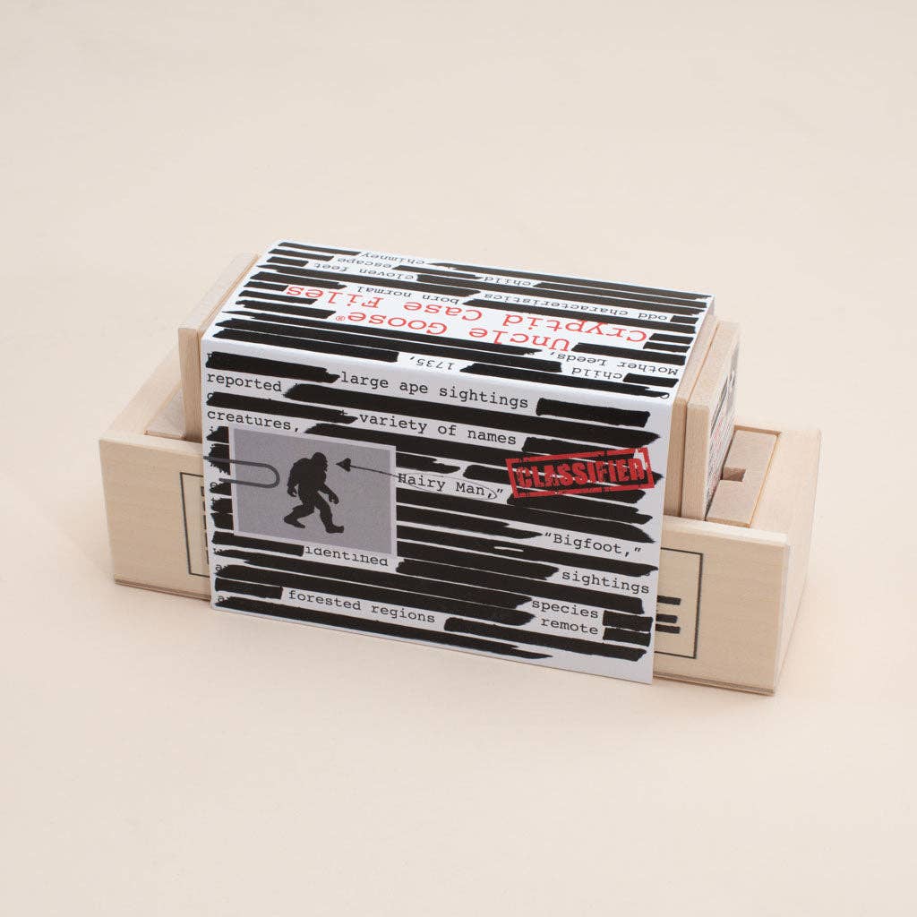 Uncle Goose Chips - Cryptid Case Files-Uncle Goose-Yellow Springs Toy Company