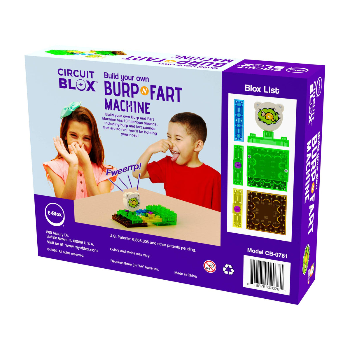 Build Your Own Burp n Fart Machine-Building &amp; Construction-E-Blox-Yellow Springs Toy Company