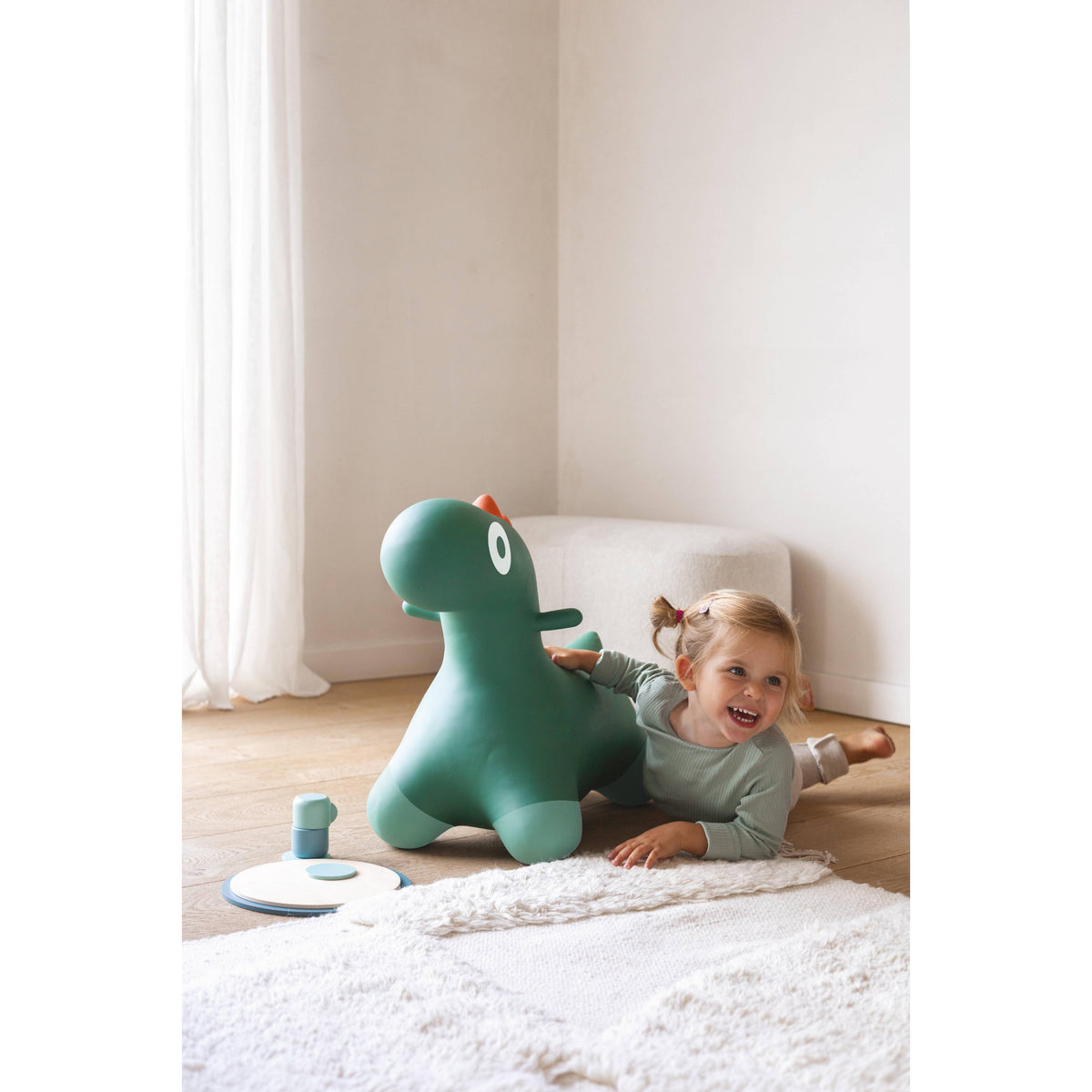 Quut Hoppi - A bouncy friend just for you! : Garden Green-Quut Toys-Yellow Springs Toy Company