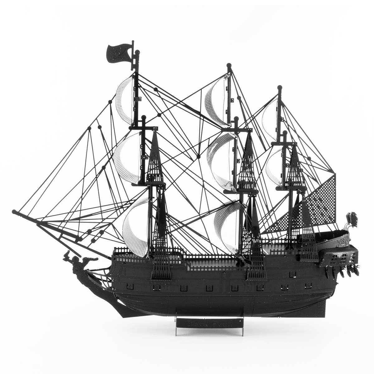 Black Pearl Ship - BLACK-Metal Earth-Yellow Springs Toy Company