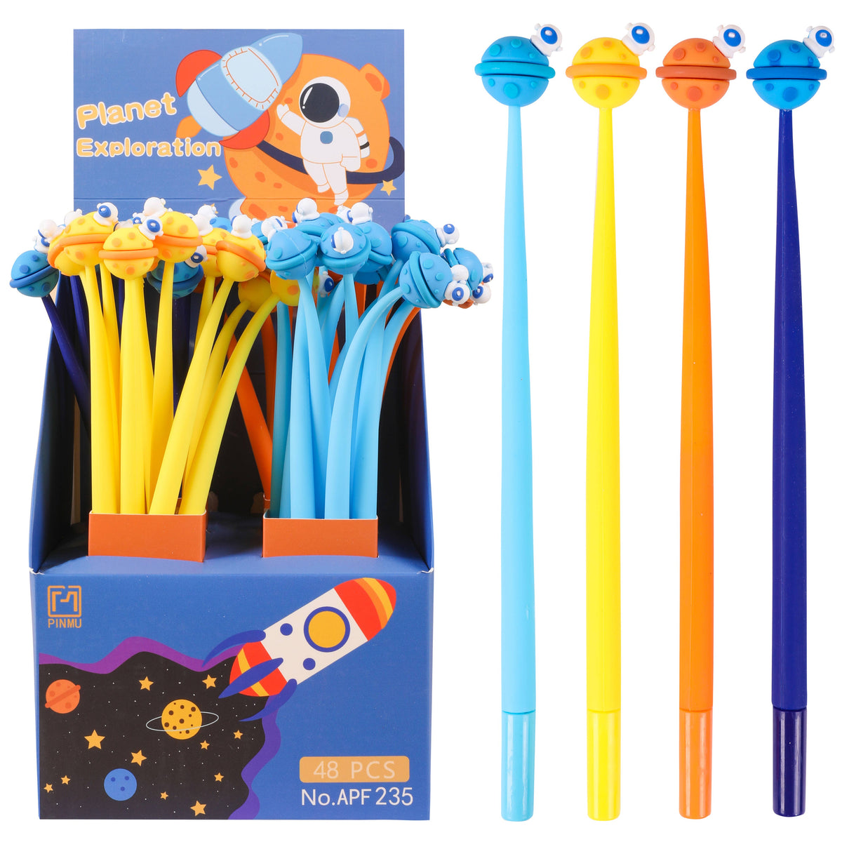 Gel Pen - Spacemen-Stationery-BCMini-Yellow Springs Toy Company