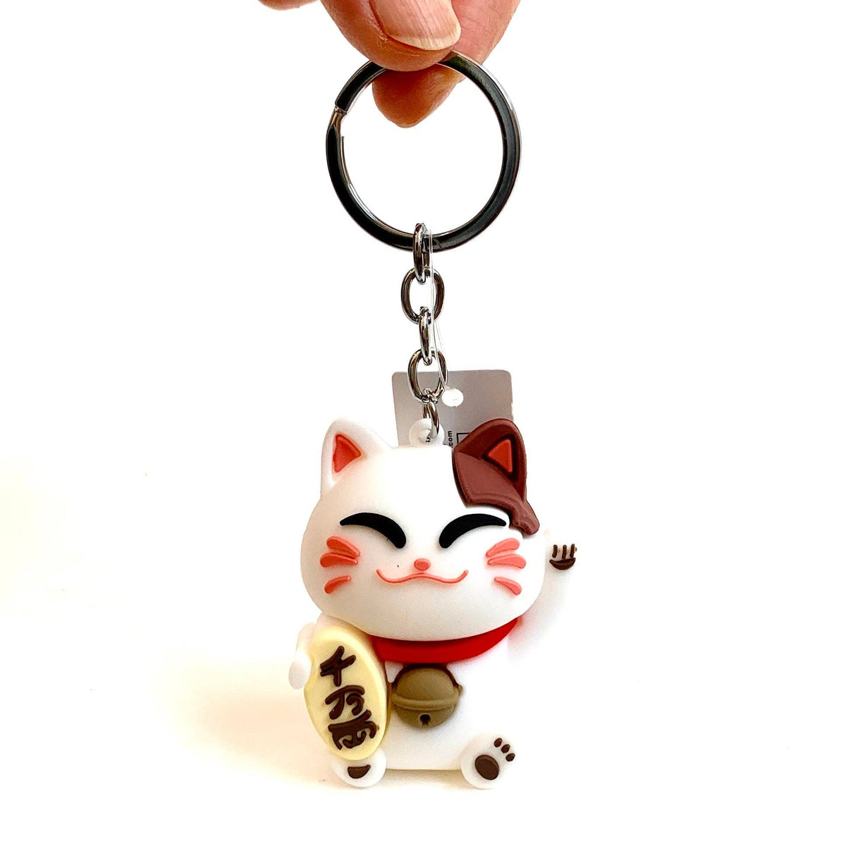 Key Charm - Maneki Lucky Cat-BCmini-Yellow Springs Toy Company