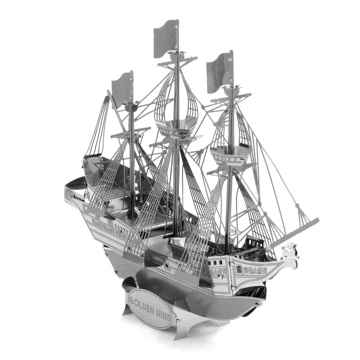 Golden Hind ship-Metal Earth-Yellow Springs Toy Company