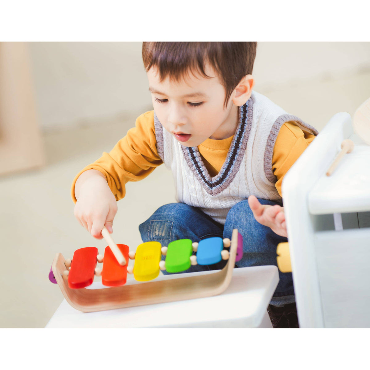 Oval Xylophone-PlanToys-Yellow Springs Toy Company