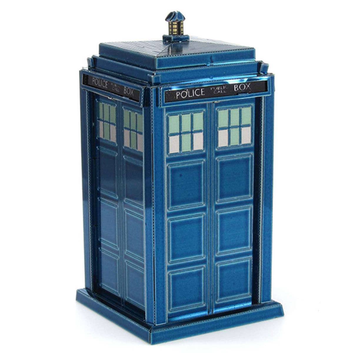 TARDIS -COLOR Doctor Who-Metal Earth-Yellow Springs Toy Company