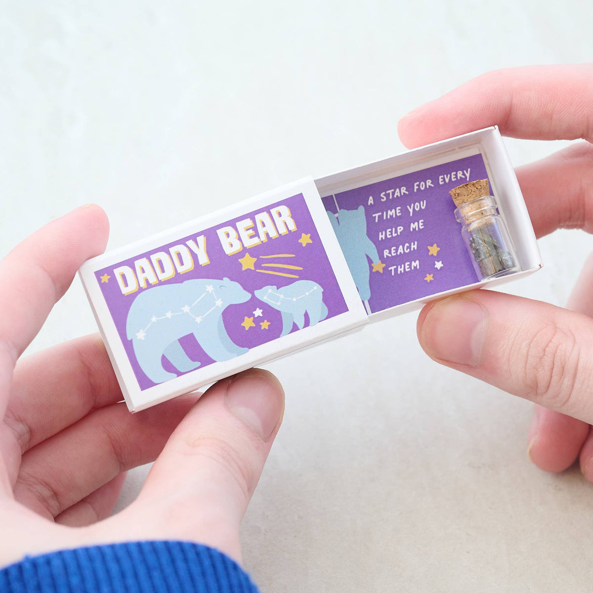 Daddy Bear Meteorite Gift In A Matchbox-Marvling Bros Ltd-Yellow Springs Toy Company