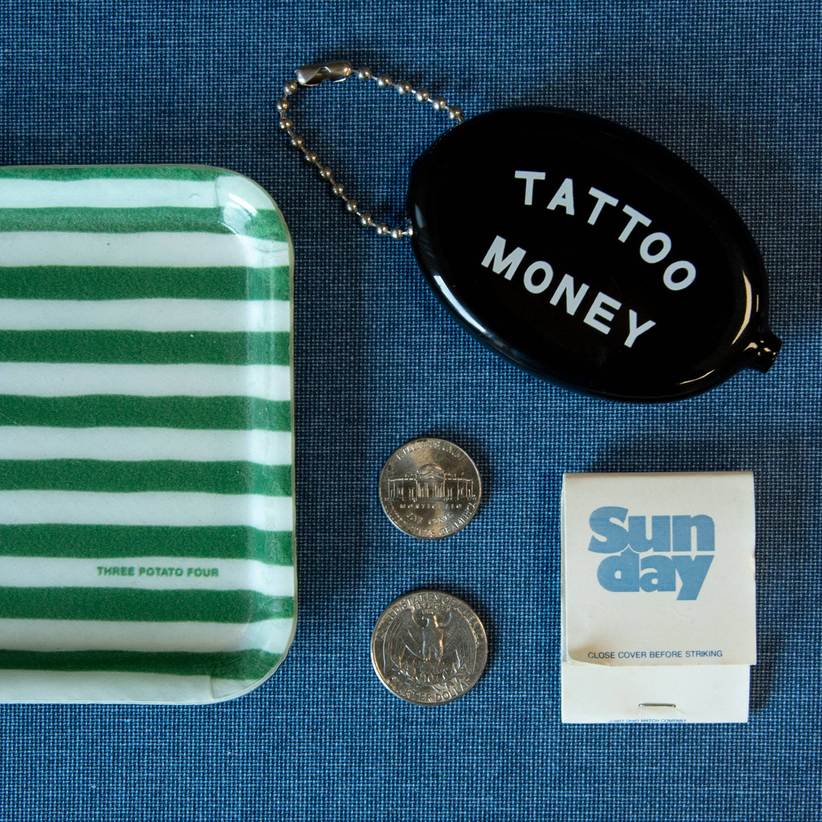 Coin Pouch - Tattoo Money-Three Potato Four-Yellow Springs Toy Company